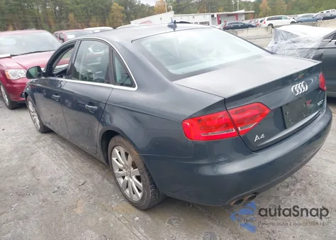 2009 Audi A4 2.0T Premium from USA, damaged, VIN WAUCF78K09N049822